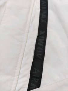 Men's White Hooded Jacket