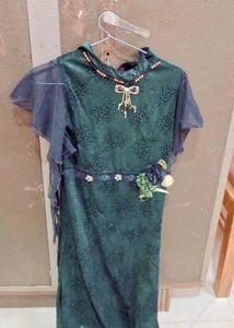 Elegant Green Ombre Gown