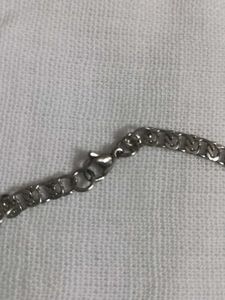 Elegant Silver Tone Chain Necklace