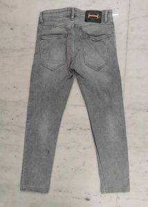 Gray Denim Jeans