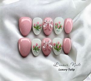Summer Press-On Nails