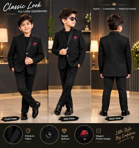 Boys Black Formal Only coat no pants
