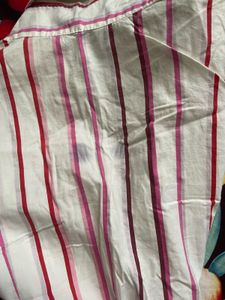 Chic Striped Button-Up Shirt