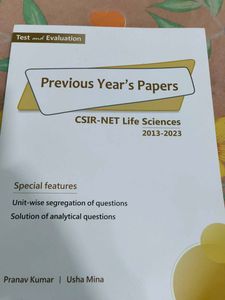 Previous Year's Papers CSIR