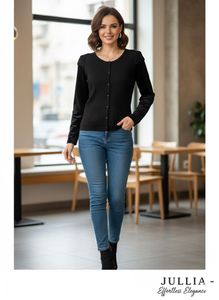 Elegant Black Cardigan