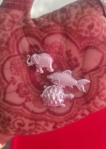 Dhanteras special Silver Animal items