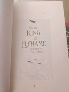 how the king of elfhame learned to hate stories by