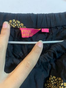 Elegant Black &amp; Gold Skirt