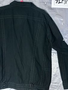 Men's Black Denim Jacket