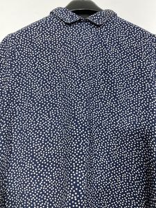 Women Blue Polka Dots Top |