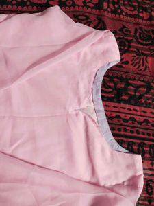 Pretty Pink Silk Blouse