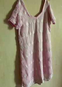 Baby Pink Kurta Set🩷✨🎀