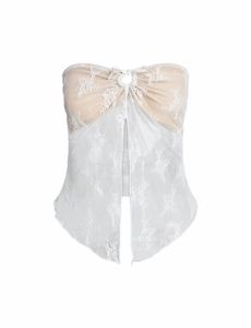 Lace Strapless top