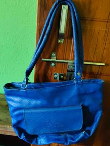Blue 'Paris' Handbag