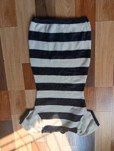 Chic Striped Short Sleeve Dress