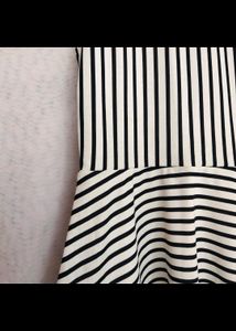 H&amp;M Striped Skater Dress