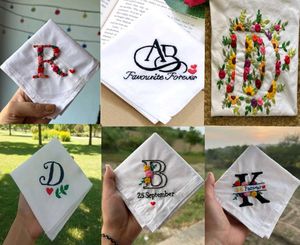 embroidery  Handkerchief coustmization any name