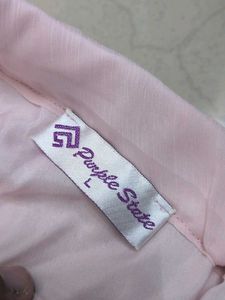 Shoujo-inspired Pink Embellished Skirt