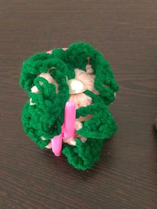 Handmade Crochet Hair clutcher