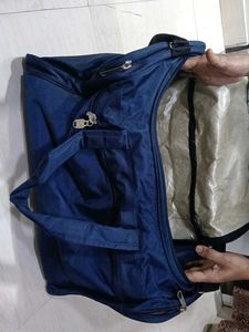 (*NEW*) Spacious Blue Duffle Bag for Travel
