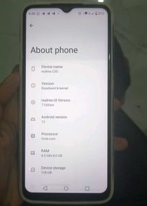Realme C35 128/4 With Box