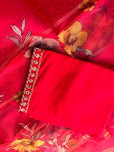 Vibrant Pink Embroidered Kurta Set