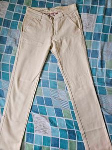 Men's Khaki Straight Fit Chinos