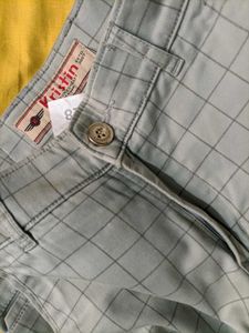 Men's Checked Casual Pants