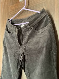 Branded New Courdroy Black Pants Ladies