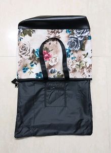 🆕️Flower Print With Leather Purse