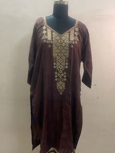 Elegant Embroidered Kurta