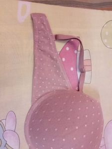 Pink Polka Dot Bra