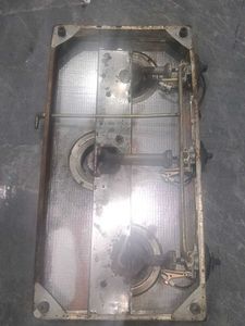 Glass Strawberry Design 3-Burner Gas Stove