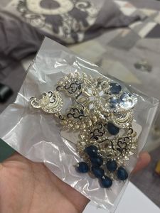 Earrings With Orignal Mirror Work