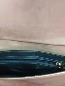 Elegant Gold Clutch with Chain