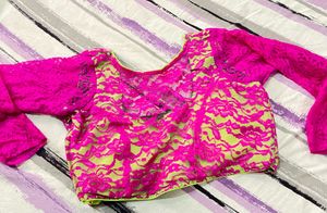 stylist dual colour boutique blouse