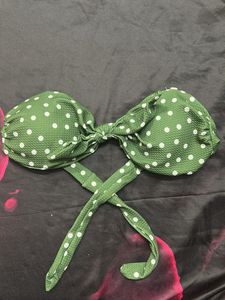 Green Polka Dot Bikini set