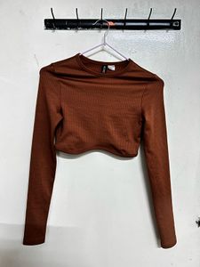 H&M Super Crop Fitted Top