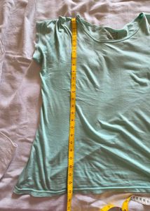 Light Green Casual T-Shirt
