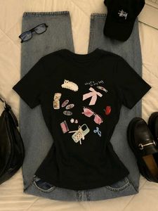 Cute Graphic Print T-Shirt