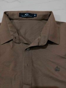 Men's Brown Polo Shirt