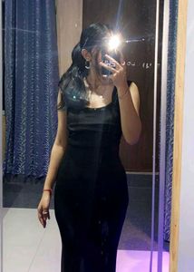 Elegant Black Maxi Dress