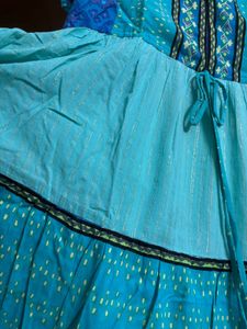 Boho Turquoise Chic Kurta / Mini Dress