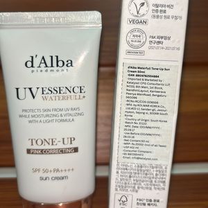 D'Alba UV Essence Waterfull Tone-Up Sun Cream