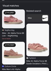 Pink Nike Sneakers