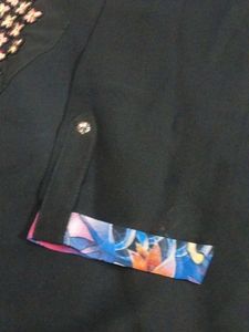 Embellished Black kurti