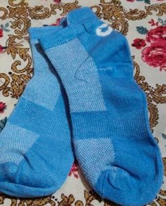 Comfortable Blue Ankle Socks