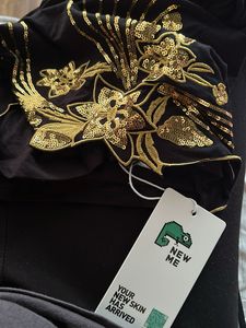 Sparkly embellished Halter Neck Top