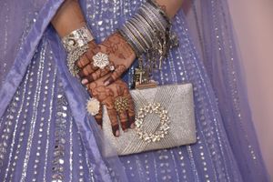 heavy wedding gown