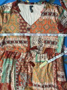 Bohemian Patchwork Maxi Dress